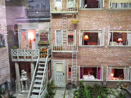 Philadelphia Flower Show 2015- Miniatures: Rear Window