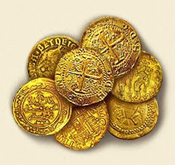 of pieces of eight as the