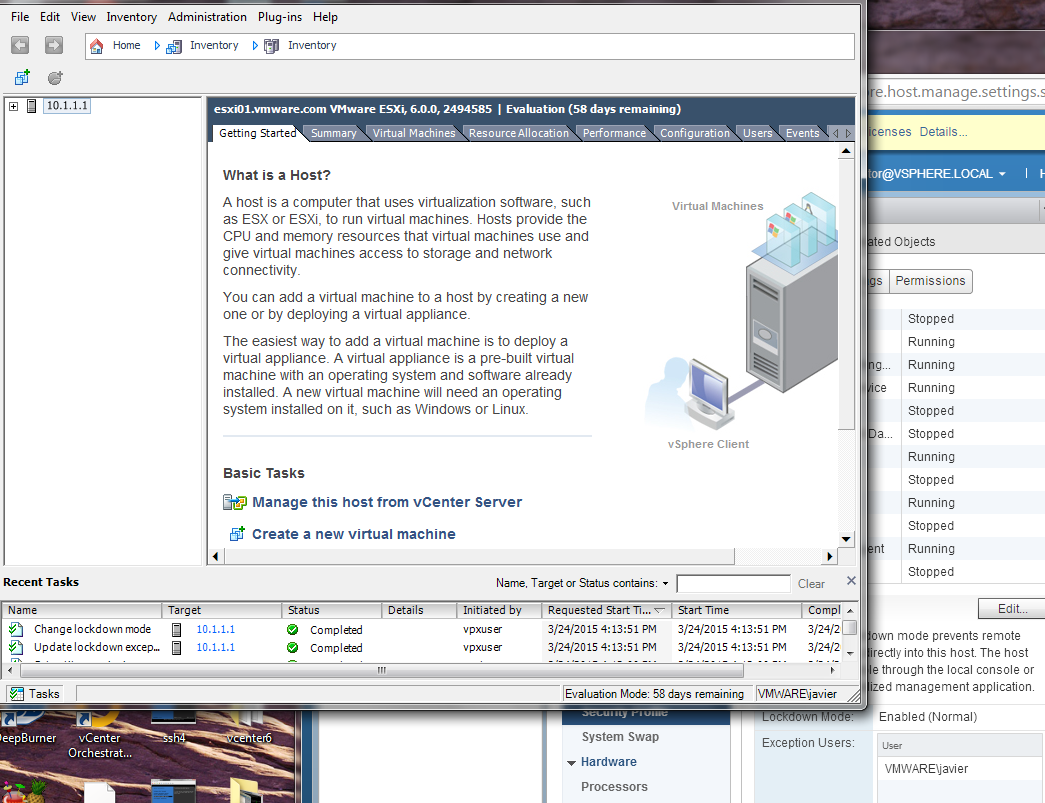 Just one more esxiguy Improvements to Lockdown Mode