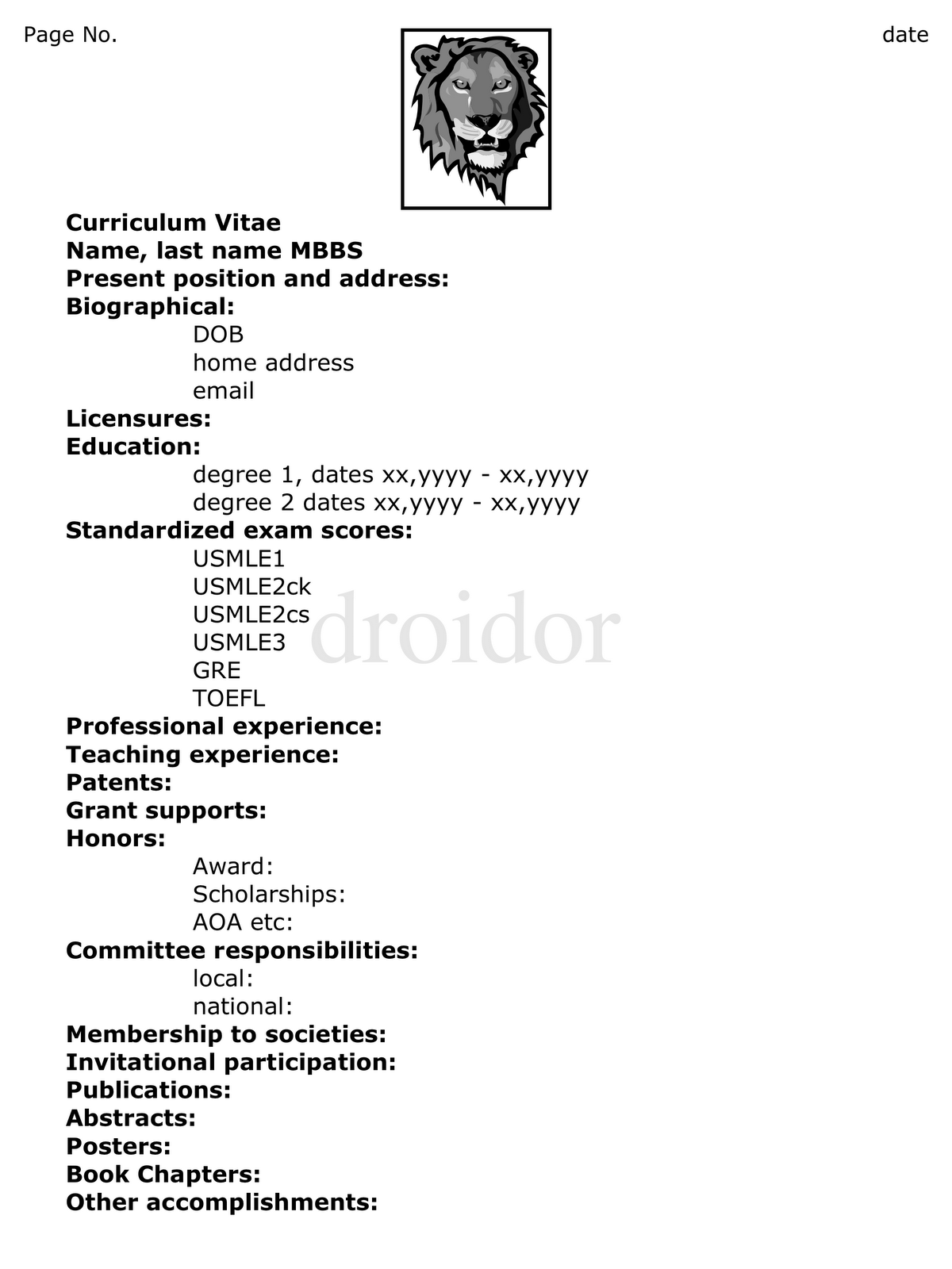 Types Of Residency Programs