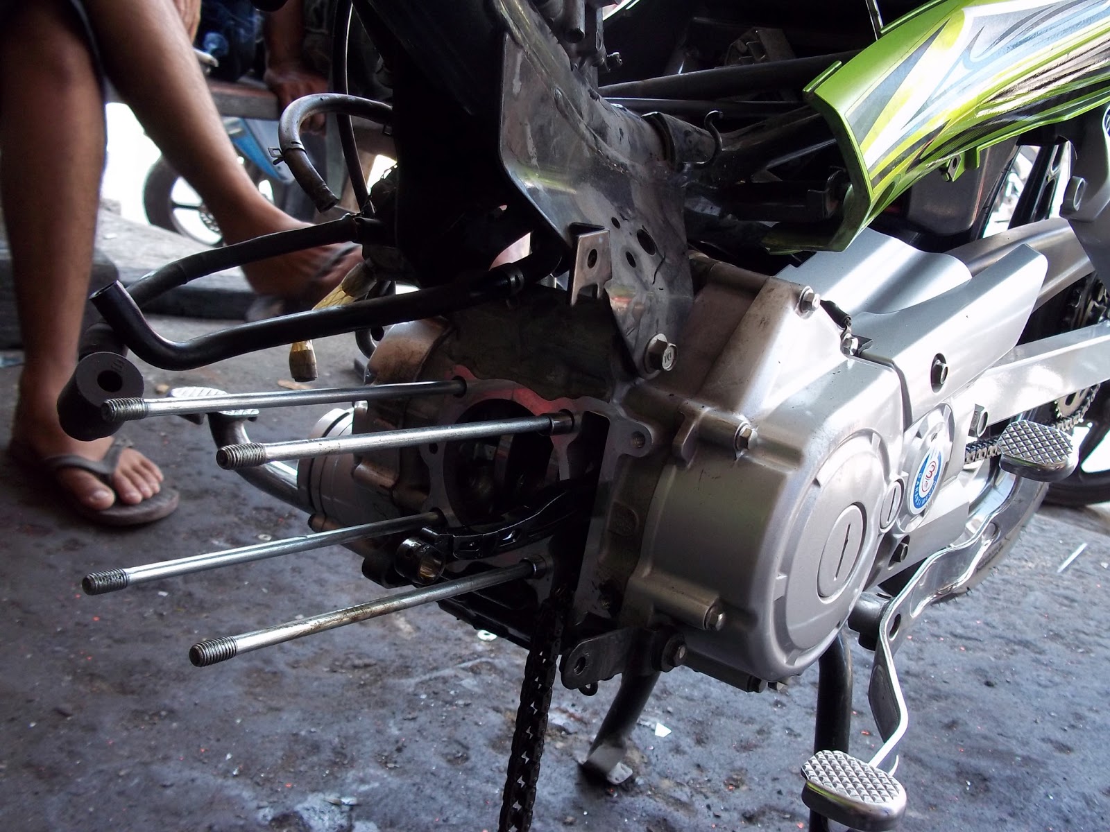 SEPURBIKE kisah korek mesin jupiter z ijoku.