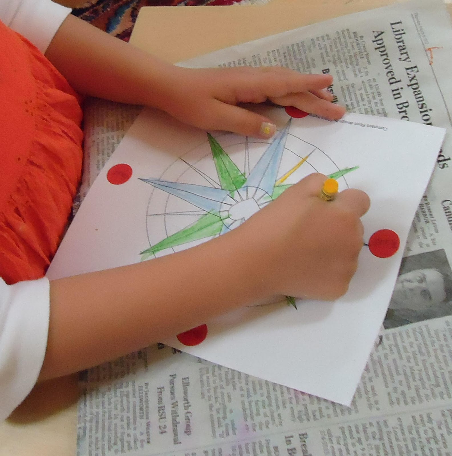 To the Lesson! Compass Rose