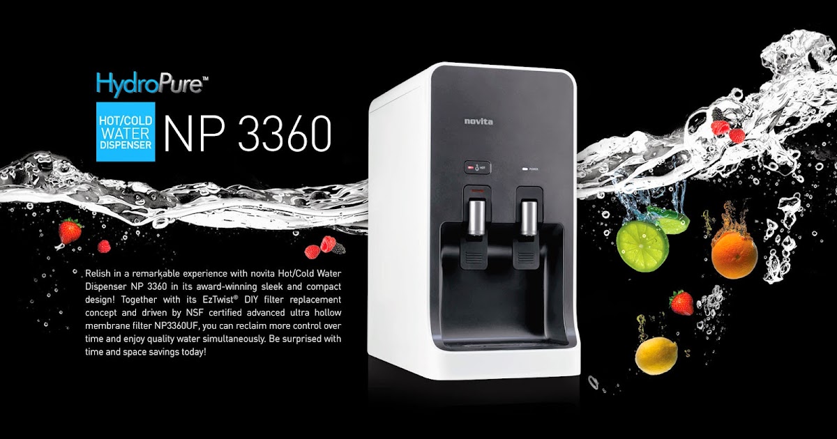 novita hot & cold water dispenser