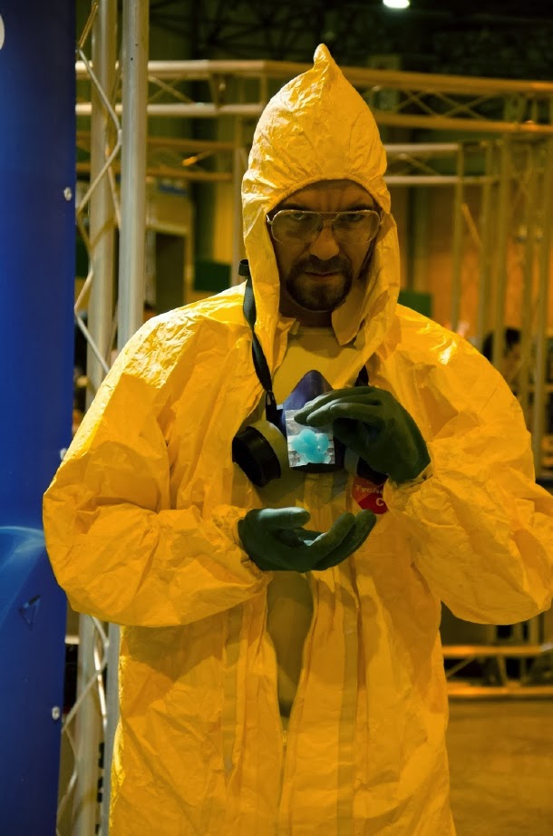 Cosplay de Walter White en Mangafest 2013