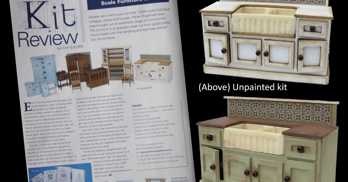 Petite Properties Ltd Our 124th Furniture Kits Have Been Reviewed..!