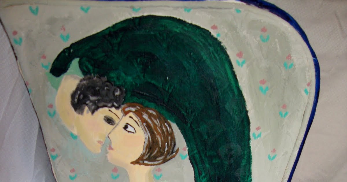 Art and Life Chagall inspired Chair (side panels)