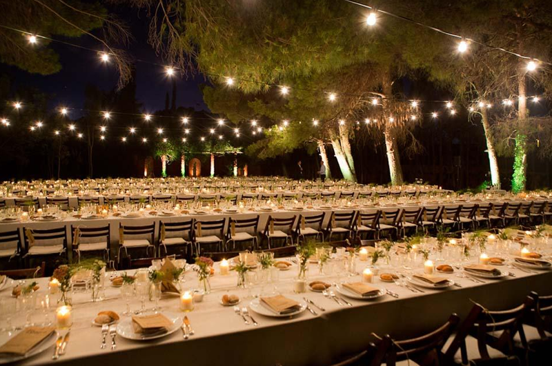 Almudena's Dream Wedding Ideas: Decorando el jardín para una boda