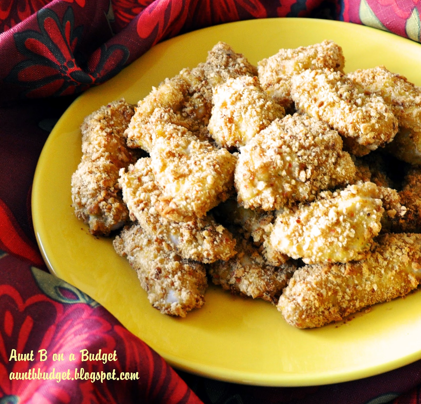 Aunt B on a Budget Crispy Homemade Chicken Strips