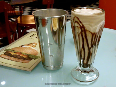 Eddie Fine Burgers: Milkshake de Nutella