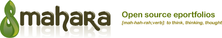 Web in Learning. Mahara