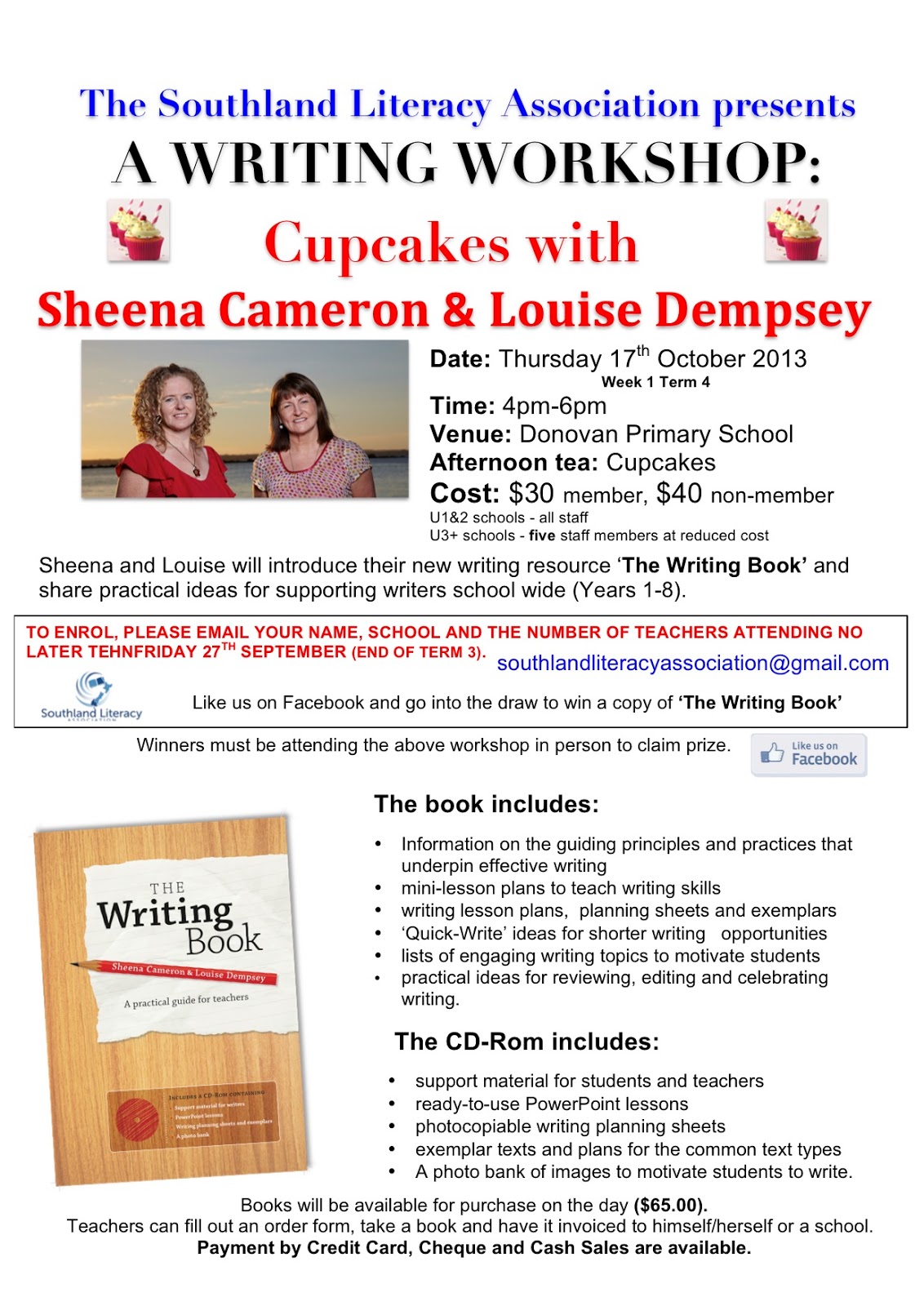 Southland Literacy Association The Writing Book