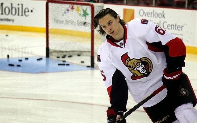 erik karlsson  Ottawa senators hockey, Hockey hair, Hot hockey players
