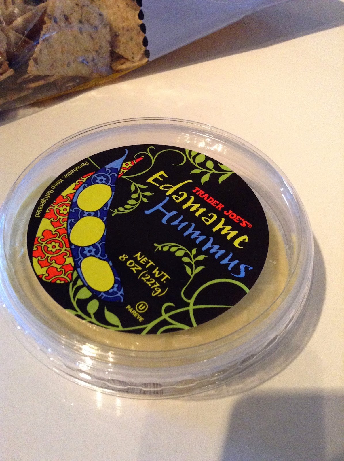 Tortilla Chips and Edamame Hummus / TRADER JOE'S