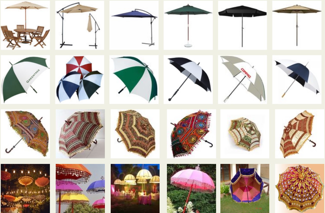 Customized, Personalized Golf Umbrellas No Minimum, Promotional