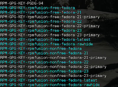 Solución al Error: No se ha instalado la llave pública de Paquete X Fedora