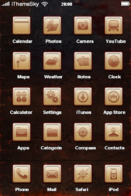 Diablo 3 theme for iPhone