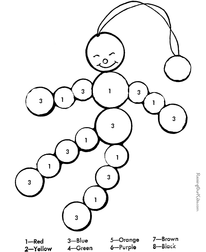 Colour The Numbers