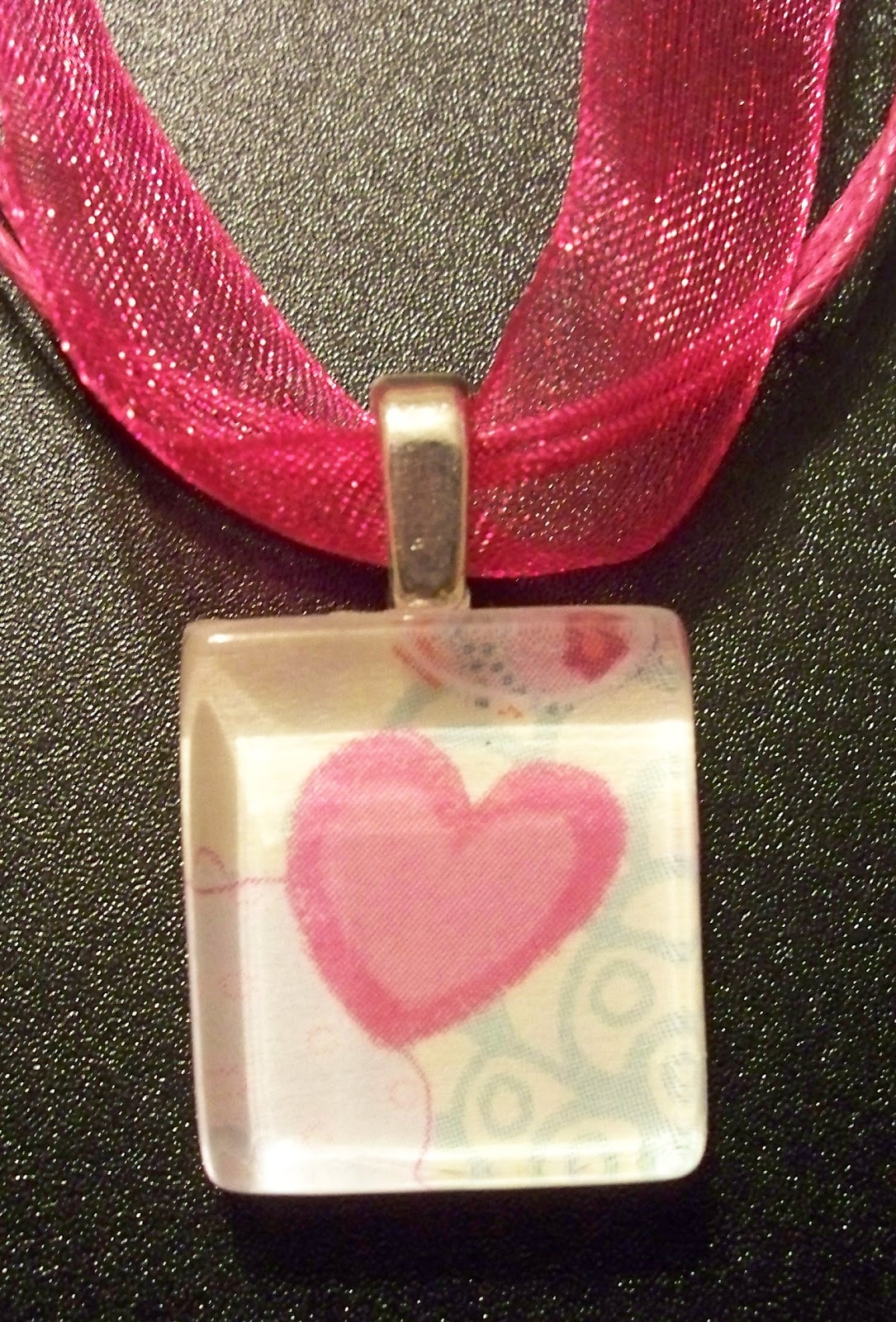 Roz Effects Glass Tile Pendants