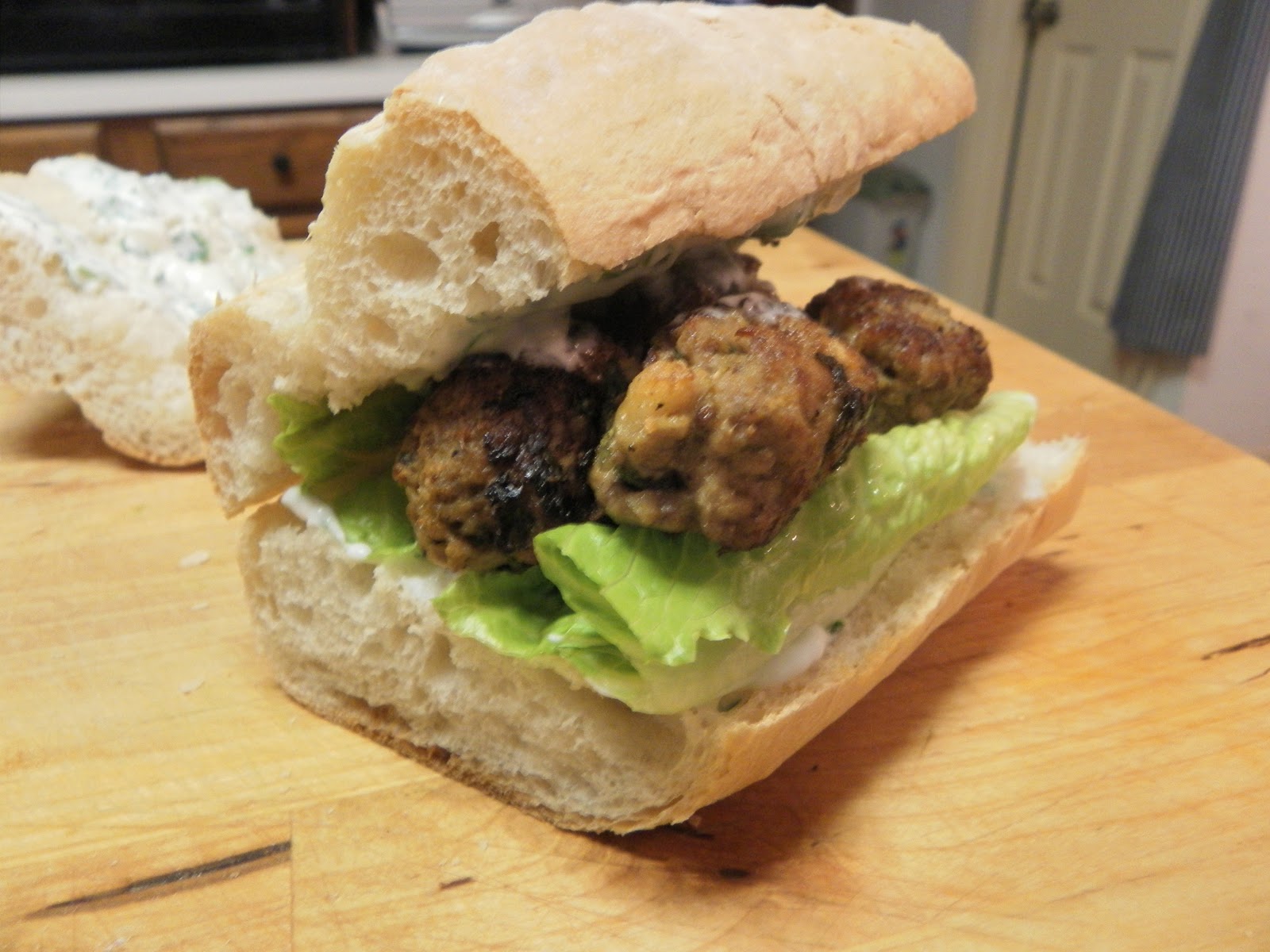 Tracy Cooks in Austin Lamb Meatballs or Kebabs