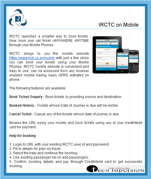 How To Download Irctc Ticket As Pdf