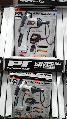 Performance Tool W50045 Inspection Camera features 2.4-inch screen