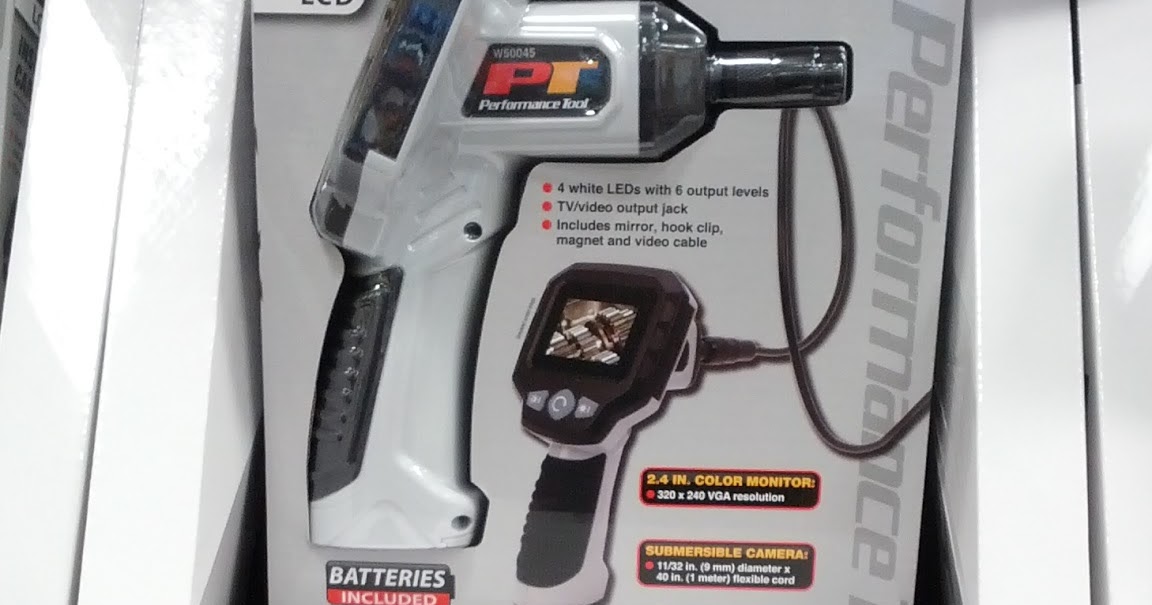 Performance Tool W50045 Inspection Camera Costco Weekender