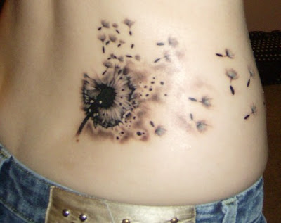 dandelion tattoo