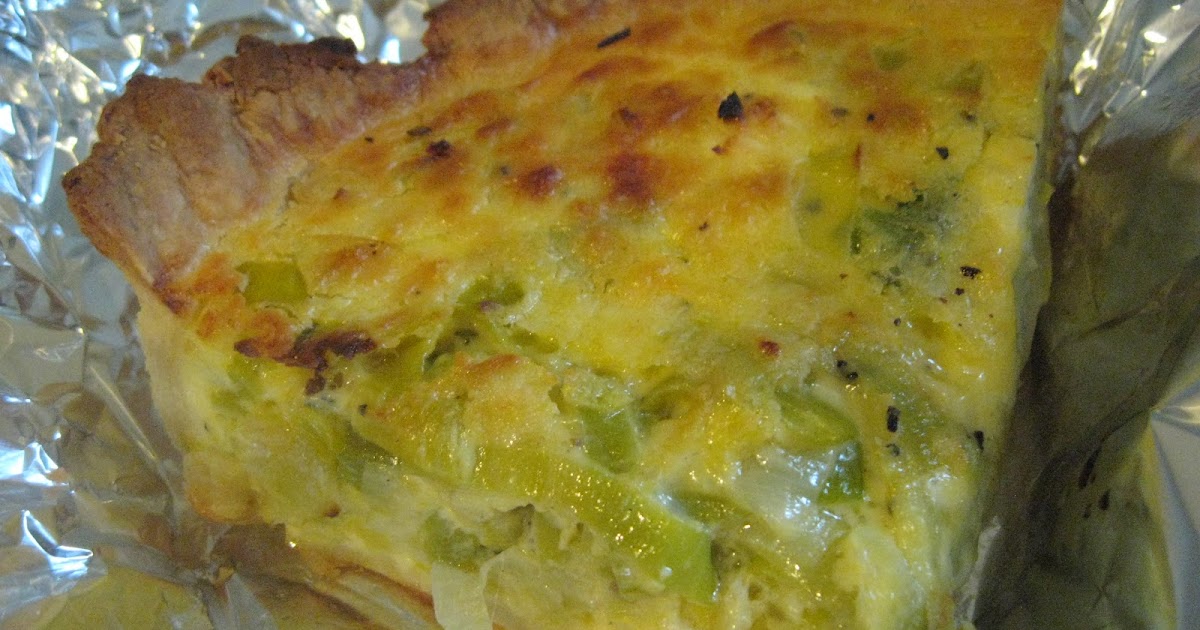 Favourite Recipes Gordon Ramsay's Cheese and Leek Quiche Nom Nom Panda