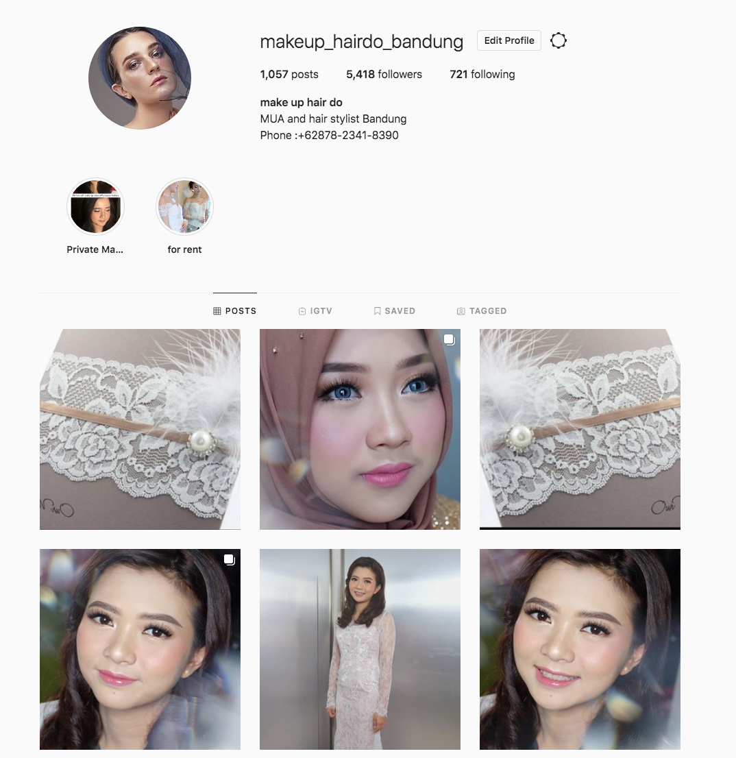 follow @makeup_hairdo_bandung on instagram