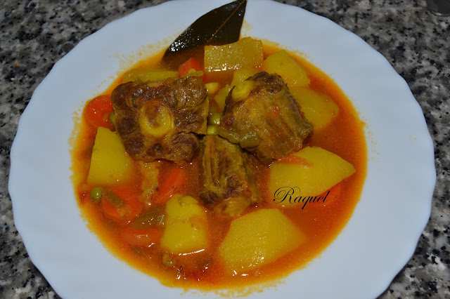 Patatas Guisadas Con Rabo De Ternera
