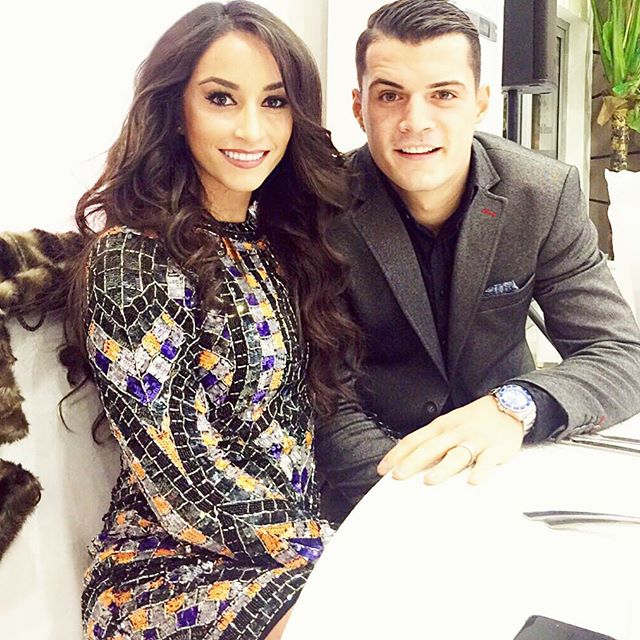 WAGs and Sport Beauties: Granit Xhaka&rsquo;s WAG - Leonita Lekaj (Albanian WAGs)