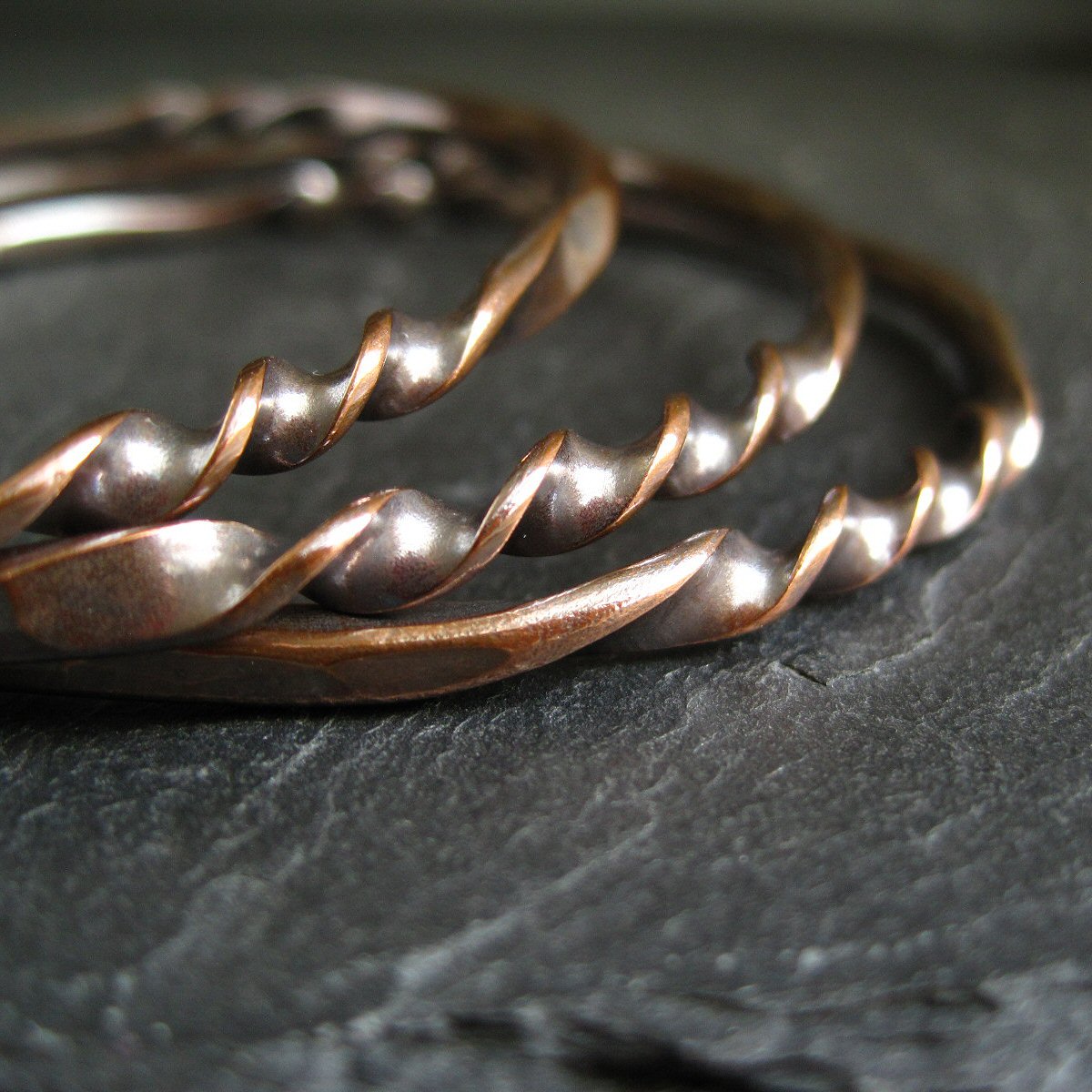 Give It A Twist New Copper Bangles