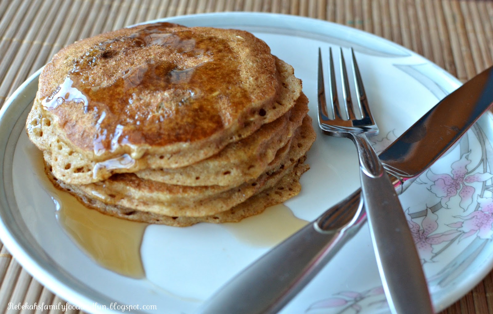 Family, Food, and Fun Oatmeal Cookie Pancakes
