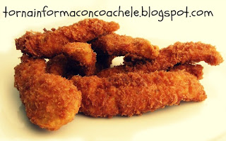 Crocchette di pollo bassi carboidrati