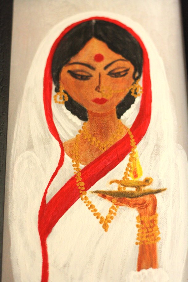 Art a bengali bride