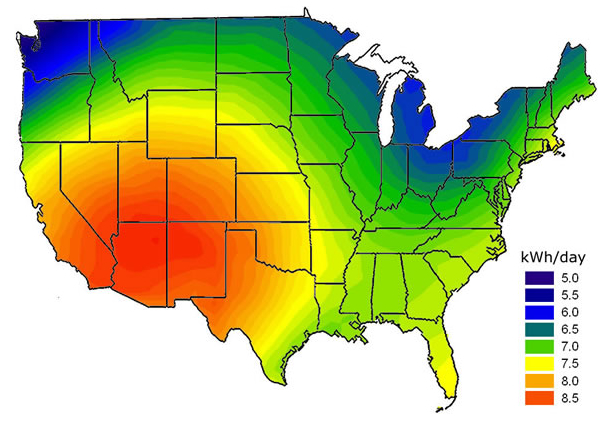Solar Intensity Map