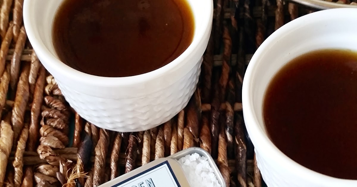 Red Kitchen Recipes Bone Broth with Asian Herbs in the Slow Cooker