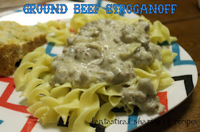 Ground Beef Stroganoff - probably the very best stroganoff you'll ever have #recipe #pasta