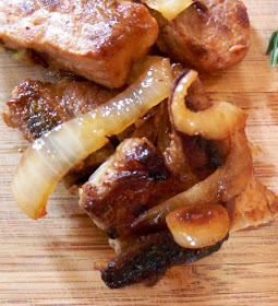 fried garlic pork