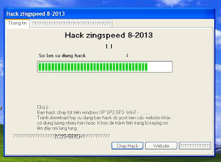 Hack zing speed ver111. 2013 Hack+1