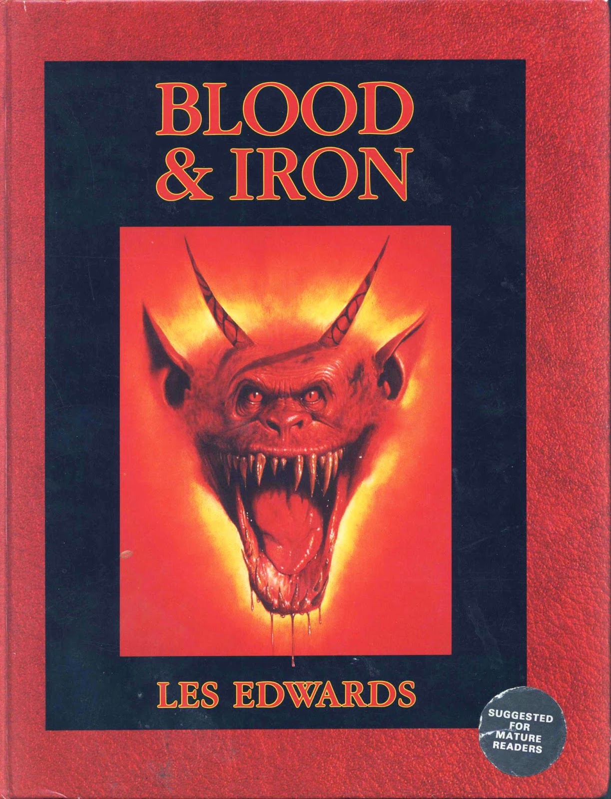 Blood and iron book les edwards book