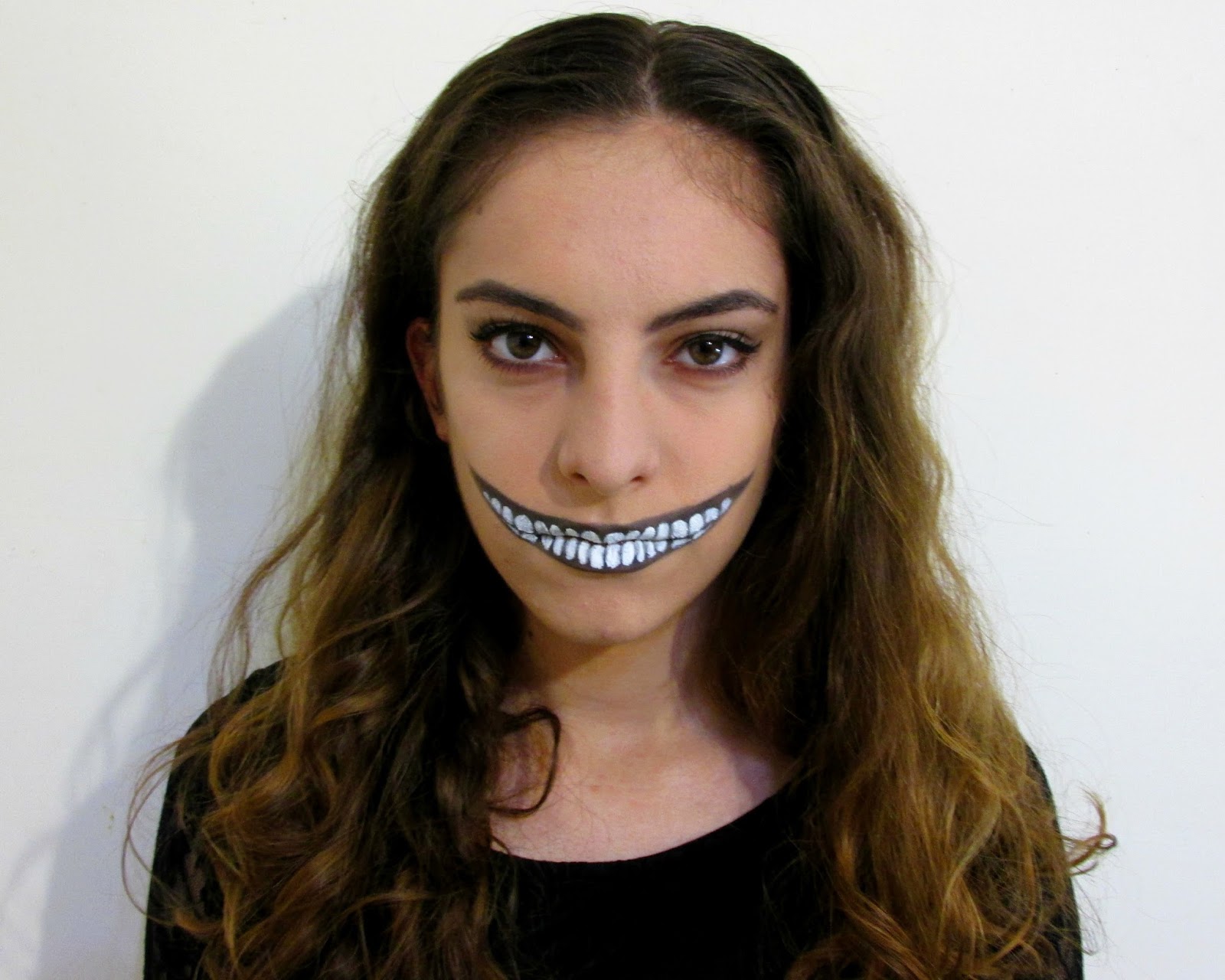 Ripped Mouth Halloween Makeup — What Sarah Writes