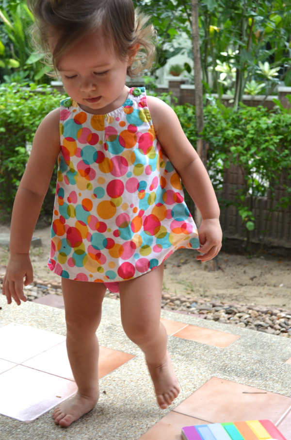 crafterhours roly poly pinafore PDF pattern by Imagine Gnats