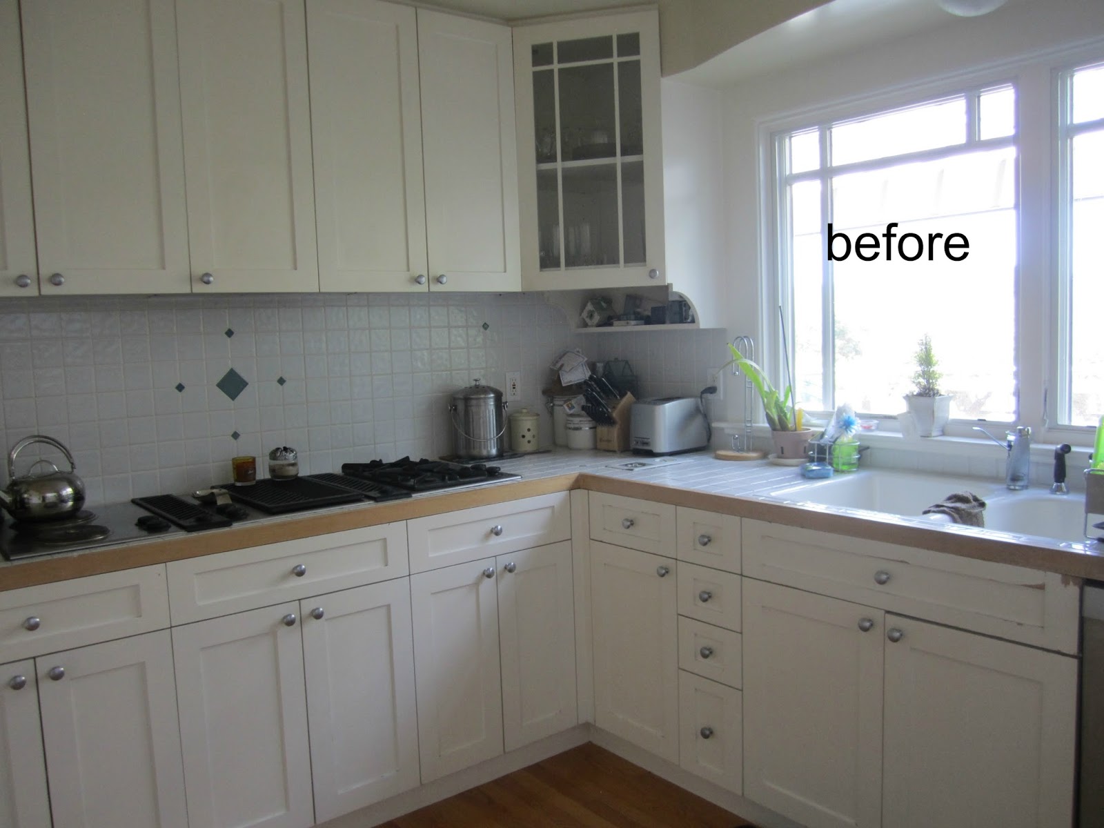 classic • casual • home: Fresh White Kitchen Makeover: Before and After