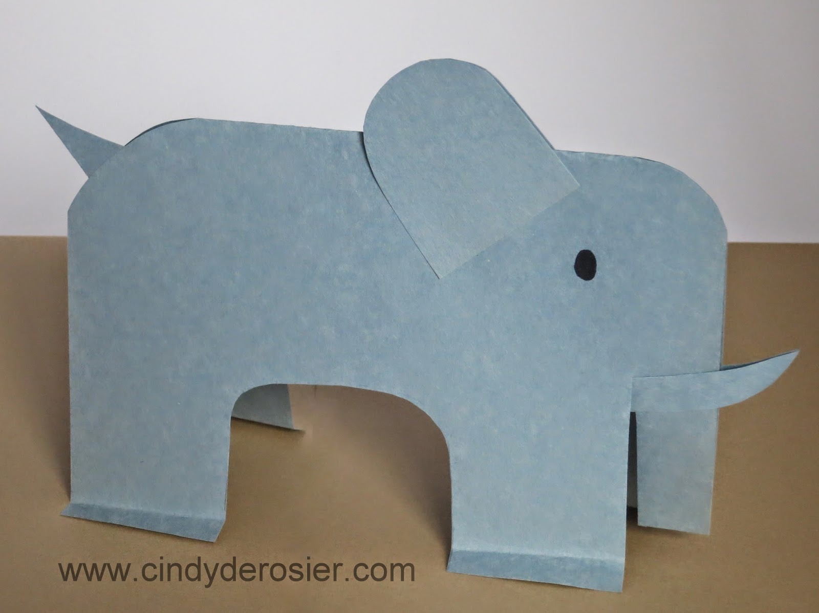 Cindy deRosier My Creative Life Paper Elephant