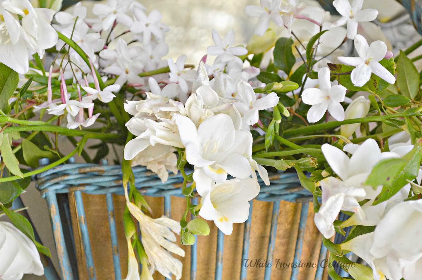 Easter photo shoot White Ironstone Cottage