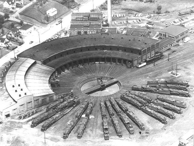 Towns and Nature Mingo Junction, Ohio PRR's Roundhouse
