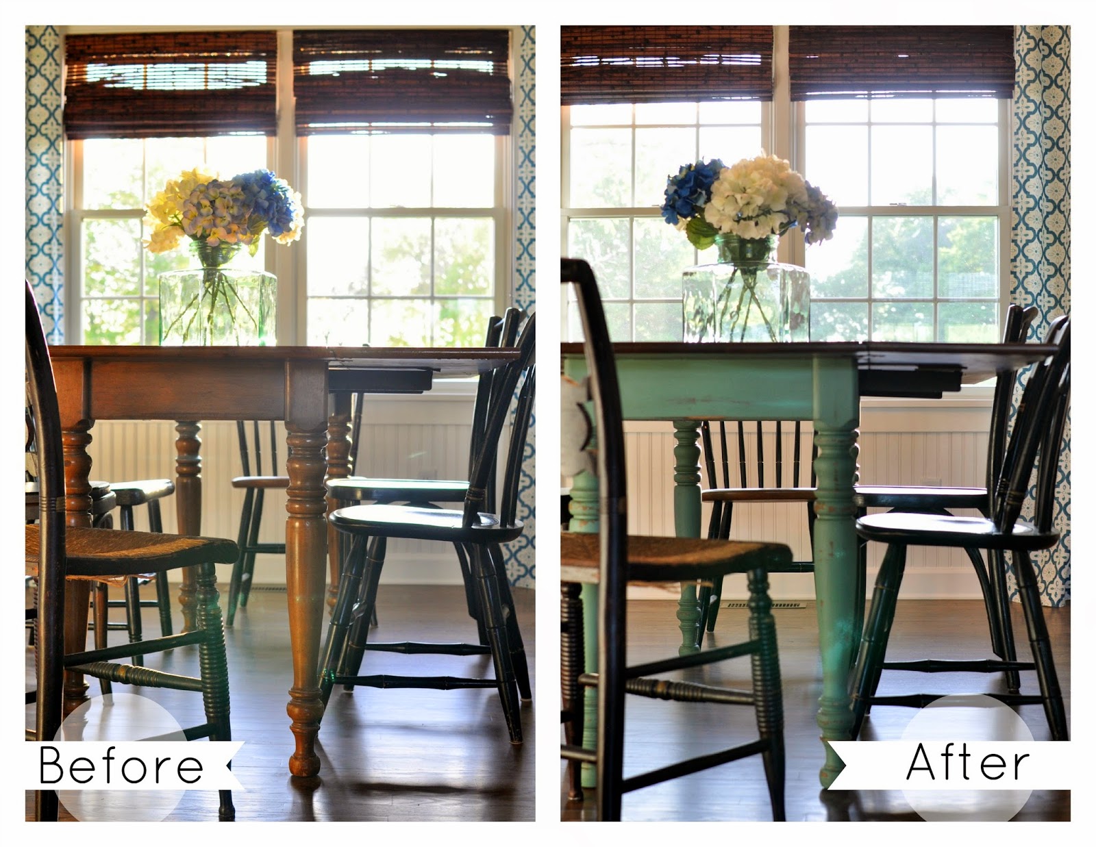 A Nurse And A Nerd Refinishing My Dining Room Table Staining and