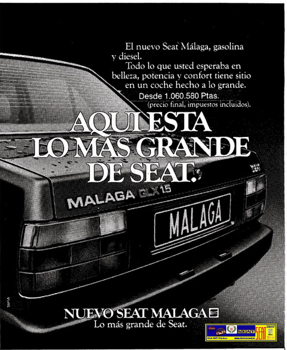 Historia SEAT Málaga SEAT