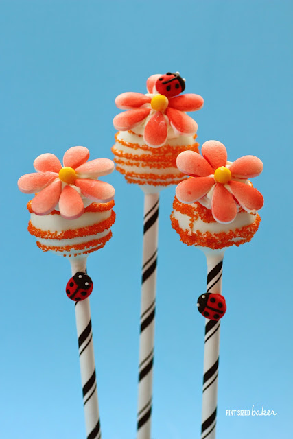 These Easy Candy Flower Cake Pops are perfect for your garden party with your little fairies. They would be so fun for birthday party favors.